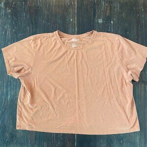 Girlfriend Collective Ginger Cupro Crop Tee